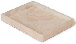 ferm LIVING Dísztál MIST 20 x 15 cm, rózsaszín, epoxy gyanta, kemény LIVING (FERM1104270006)