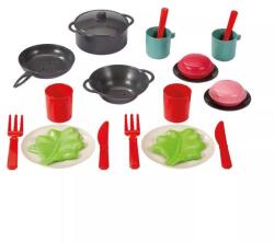 Simba Toys Écoiffier: set de vase în geantă - 22 piese (7900010982) Bucatarie copii