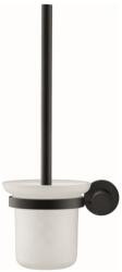 Duravit 99274600 - Fali WC-kefe D-CODE matt fekete 0099274600 (DA0009)