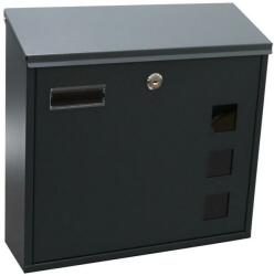 4home Cutie poștală 350 x 330 x 110 mm, antracit, antracit