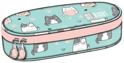 UNIPAP St. Right Charming Cats ovális tolltartó PC01 23x9, 5x6cm (685071) - innotechshop