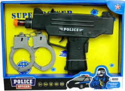 PLEJO Mac Toys Pistol de poliție încătușat (M30952) Set bricolaj copii
