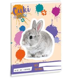 Ars Una Ars Una: Cuki Állatok - Nyuszi A/5 1. osztályos vonalas füzet 14-32 (53584977) - innotechshop