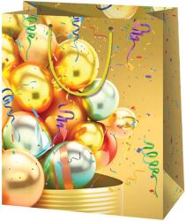 Cardex Cardex: Sárga lufis óriás méretű ajándéktáska 33x15x44, 5cm (49319) - innotechshop