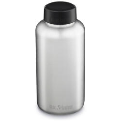 Klean Kanteen Wide w/Wide Loop Cap - brushed stainless 1900 ml Culoare: argintiu (96170000)