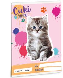 Ars Una Ars Una: Cuki Állatok - Perzsa cica sima füzet A/5 20-32 (53614988)