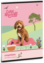 Ars Una Ars Una: Cute animals Doggie kutyás leckefüzet 38 lapos A/5 (50844586) - innotechshop
