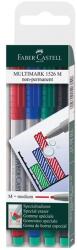 Faber-Castell Faber-Castell: Multimark fóliafilc szett M - 4 db (152604)