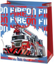 Cardex Cardex: Tűzoltóautós óriás méretű ajándéktáska 33x15x44, 5cm (49308) - innotechshop