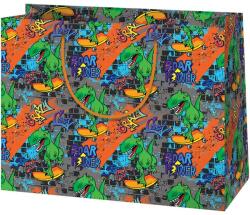 Cardex Cardex: Dínó deszka party nagy méretű ajándéktáska 26, 7x13, 7x33cm (49006) - innotechshop