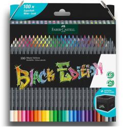 Faber-Castell Faber-Castell: Black Edition színes ceruza szett 100db-os (116411) - innotechshop