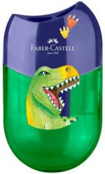 Faber-Castell Faber-Castell: Dínós hegyező - 2 lyukú, tartályos (183552) - innotechshop