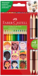 Faber-Castell Faber-Castell: 12+3db-os színes ceruza szett (511514) - innotechshop