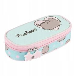UNIPAP Pusheen kék ovális tolltartó 23x9, 5x6cm (679537) - innotechshop