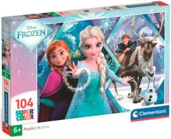 Clementoni Jégvarázs 104db-os supercolor puzzle - Clementoni (25045) - innotechshop