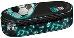 UNIPAP St. Right Neon Football ovális tolltartó PC01 23x9, 5x6cm (681165) - innotechshop