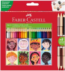 Faber-Castell Faber-Castell: 24+3db-os színes ceruza szett (511515) - innotechshop