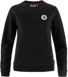 Fjällräven 1960 Logo Badge Sweater W női pulóver L / fekete