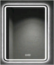 Zegor Vista 60 tükör led világítással 60x80 cm (04-FX-DBSG-60x80)