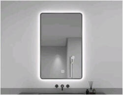 Zegor Nova 60 fekete keretes tükör led világítással 60x80 cm (07-FX-DBHK-60x80)