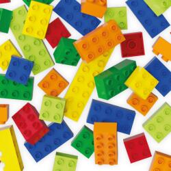 Hubelino Cuburi de construit colorate pentru copii Hubelino (60 piese) (400383) - ookee