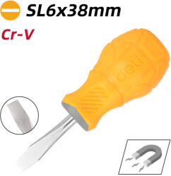 Deli Lapos csavarhúzó 6x38mm DL6260381