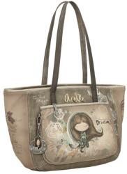 Anekke REAL fekvő, íves aljú, nagy shopper divattáska 41702-367 - taskaweb