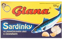  Szardinia Giana 90/125. Gr Fokhagymaval Olajban