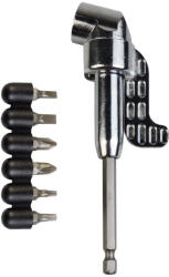 Bormann SAROKCSAVAROZÓ ADAPTER 1/4 6 RÉSZES BIT KÉSZLETTEL (BKC2200)