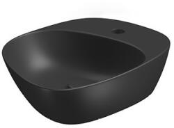 Cersanit Kontra 48 kerámia mosdótál csaplyukkal, matt antracit K682-020 (K682-020)