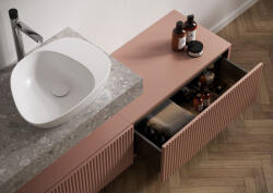 Cersanit Kontra 48 kerámia mosdótál csaplyuk és túlfolyó nélkül, fehér K682-005 (K682-005)