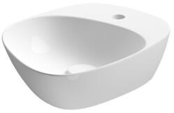 Cersanit Kontra 48 kerámia mosdótál csaplyukkal és túlfolyó nélkül, fehér K682-006 (K682-006)