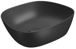 Cersanit Kontra 48 Pultra tehető kerámia mosdótál, matt antracit K682-018 (K682-018)