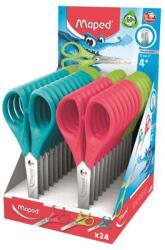 Maped Olló display, iskolai, 13 cm, MAPED "Essentials Pulse", vegyes színek (IMA464212) - tintasziget