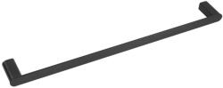 BALNEO Qarx 2-es model fali fürdőszobai törölközőtartó 60 cm, matt fekete M0301060104 (M0301060104)