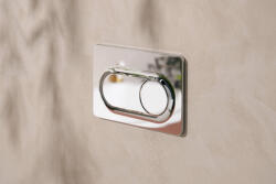 Hansgrohe iFrame Original S Öblítőlap 2 mennyiséges öblítéshez, króm 66002000 (66002000)