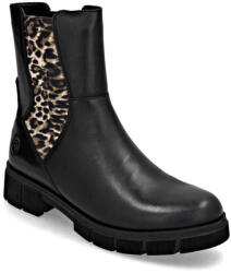 Remonte női cipzáras bőr bokacsizma gumírozott betéttel D2S70-03