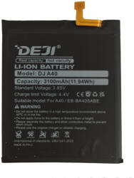 DEJI Samsung Galaxy A40 akkumulátor, 3100mAh, EB-BA405ABE, SM-A405, Deji
