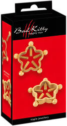 Bad Kitty - csavaros mellbimbó ékszer (virág)