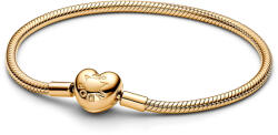 Pandora Moments szívkapcsos kígyólánc karkötő - 563050C00-16 (563050C00-16)