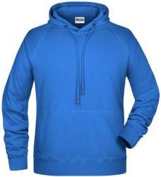James & Nicholson (Daiber) Férfi kapucnis biopamut felső 8024 - Kobalt | 4XL (1-8024-1782970)