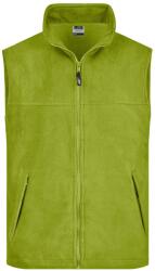 James & Nicholson (Daiber) Férfi fleece mellény JN045 - Limezöld | 3XL (1-JN045-101598)