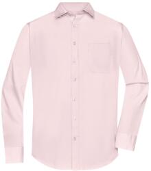 James & Nicholson (Daiber) Férfi hosszú ujjú ing JN678 - Világos rózsaszín | 4XL (1-JN678-1760055)