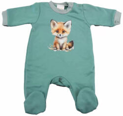  Belül bolyhos hosszú ujjú rugdalózó Róka mintával (62)