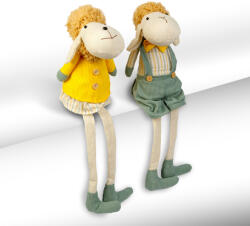  Textil dekoráció - bárány - 50 x 18 x 15 cm - 2 féle 11581 (11581)