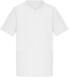 James & Nicholson Férfi egészségügyi felső JN3102 - Fehér | 3XL (1-JN3102-1809865)