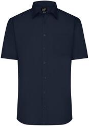 James & Nicholson (Daiber) Férfi rövid ujjú ing JN680 - Sötétkék | 4XL (1-JN680-1760349)