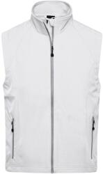 James & Nicholson (Daiber) Férfi softshell mellény JN1022 - Szürkés-fehér | 3XL (1-JN1022-150246)