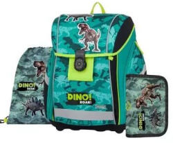 KARTON P+P Dinó mintás prémium iskolatáska szett - 3 részes
