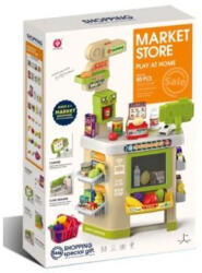  Szupermarket játékszett, 67 db-os - zöld, 87 cm (247741)